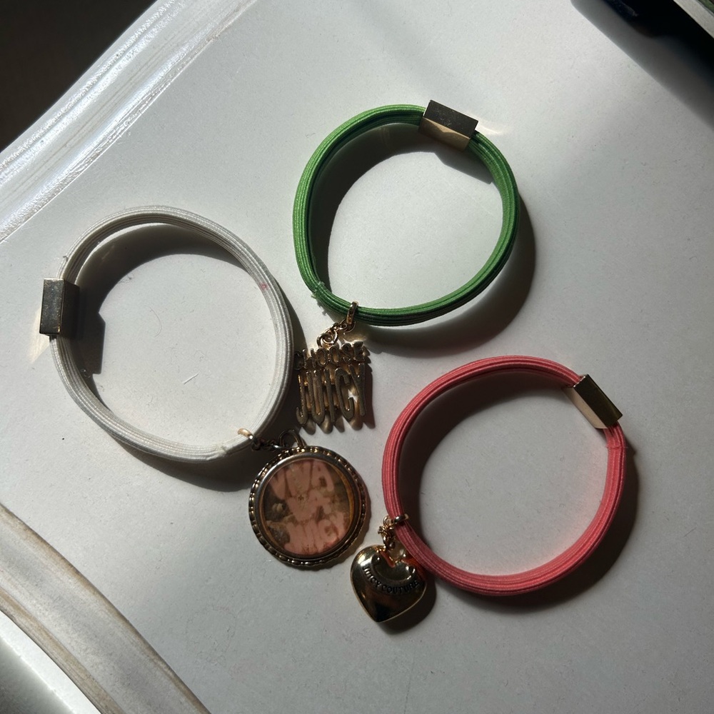 Juicy Couture hair ties